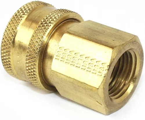 Vista 2 de Interstate Pneumatics CNV880B Acoplador recto de 1/2 pulgada NPT hembra de 1/2 pulgada - sin válvula