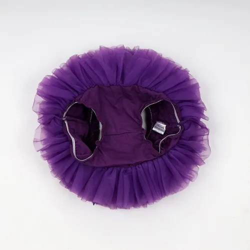 Vista 5 de Slowera Falda tutú suave y suave con funda para pañales para niñas