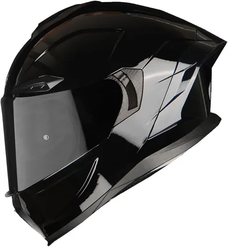 Vista 4 de 1Storm Casco Integral para Motocicleta DOT para Adultos, Motocicleta de Calle, Doble Visera, Protector Solar Interior con un Escudo Transparente Un