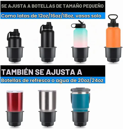 Vista 5 de SDTC Tech - Soporte universal de plástico para tazas con drenaje