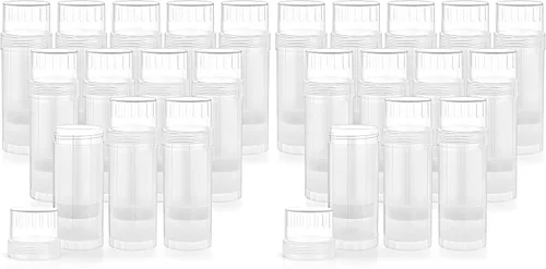 Vista 7 de 12 recipientes vacíos de desodorante de 2.0 fl oz/2 oz para barra de lápiz labial, lápiz labial, barra de protección solar, translúcido