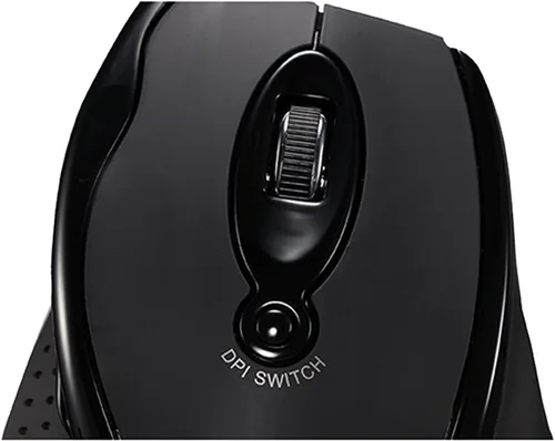 Vista 7 de Adesso iMouse G2 - Ratón óptico ergonómico USB ajustable DPI Internet Navigational B, negro