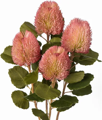 Vista 12 de GnFlus 3 piezas de ramas artificiales de algodón falsas para decoración de primavera y otoño en interiores estilo boho, flores artificiales de tallo