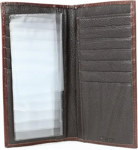 Vista 4 de Nocona Rodeo para hombre con incrustaciones de hueso floral