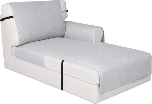 Vista 93 de Easy-Going - Funda reversible para sofá, resistente al agua, con varillas de espuma y correas elásticas, protector de muebles para mascotas y perros
