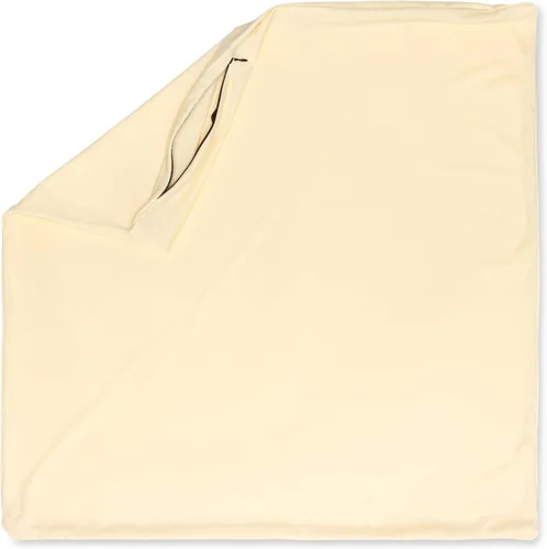 Vista 180 de PILLOWY Almohada Decorativa de 12" x 20" - Crema Durazno: 1 PIEZA Almohada de Microperlas Premium de Lujo con Tela de Nylon/Spandex 85/15. Siempre