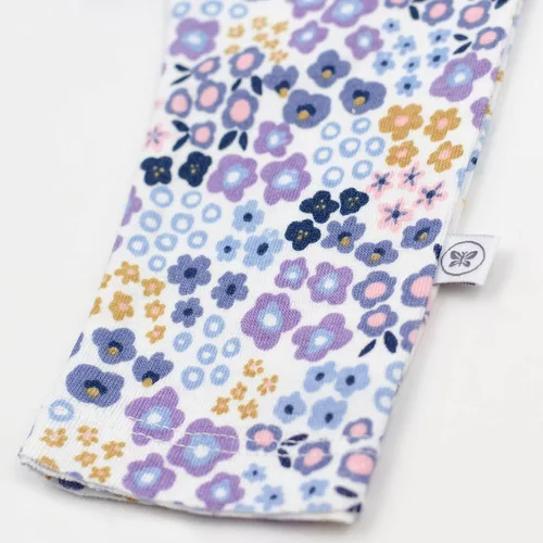 Vista 3 de HonestBaby Pantalones harén de algodón orgánico para niñas, paquete múltiple