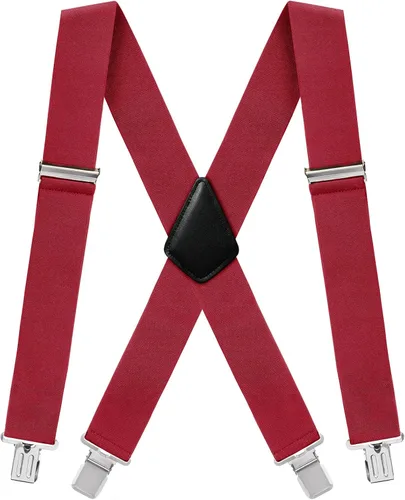 Vista 8 de Fasker Tirantes ajustables y resistentes para hombre Negro