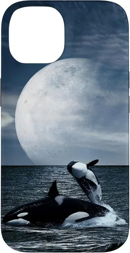 Vista 4 de Orca Whales Animal Nature Case for iPhone 17