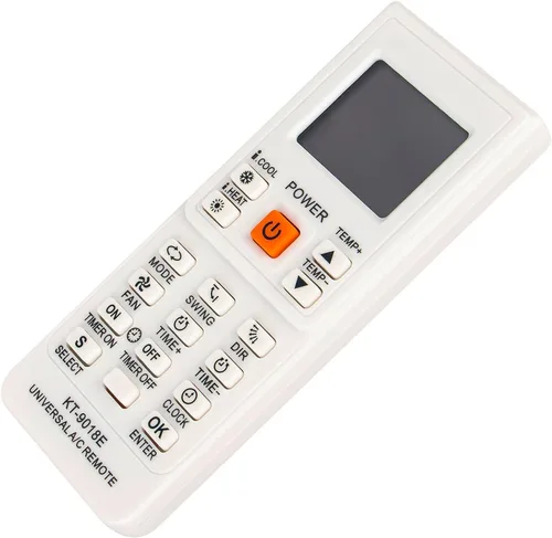 Vista 3 de KT-9018E - Control remoto universal de repuesto para aire acondicionado 4000 en 1, apto para la mayoría de aire acondicionado Toshiba Panasonic