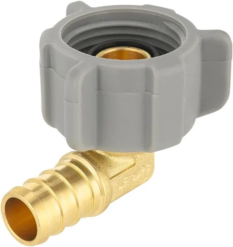 Vista 20 de EFIELD Pex - Juego de 2 accesorios de engarzado de latón para púas de latón con codo giratorio NPT de 1/2 pulgada Pex de 1/2 pulgada x 1/2 pulgadas