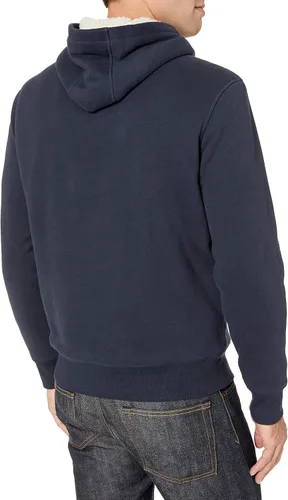 Vista 3 de Tienda Essentials - Sudadera con capucha y con forro de sherpa para hombre