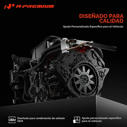 Vista 6 de Válvula de expansión de CA A-Premium compatible con Chevrolet y Pontiac para Chevrolet Aveo 2004-2011, Aveo5 2006-2011, Corsa 2002-2008, Tornado