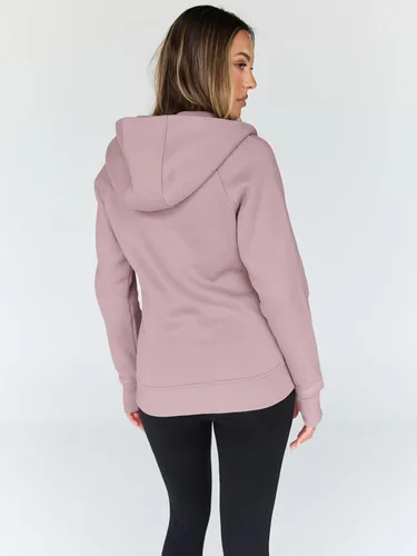 Vista 88 de Trendy Queen Sudaderas con capucha y cremallera para mujer, chaquetas de vellón, talla extragrande, moda de otoño e invierno