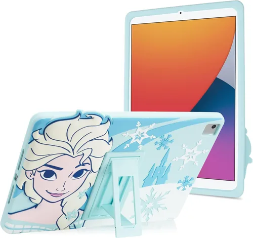 Vista 8 de Bluey Funda para iPad para Niños - Funda 10.2 para iPad de 9ª/8ª/7ª Generación - 2019/2020/2021 Funda para Tablet con Soporte, Protector de Silicona
