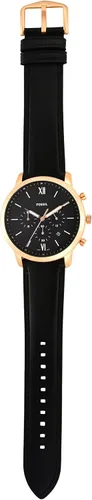 Vista 3 de Fossil Men's Neutra Stainless Steel and Leather Quartz Chronograph Watch