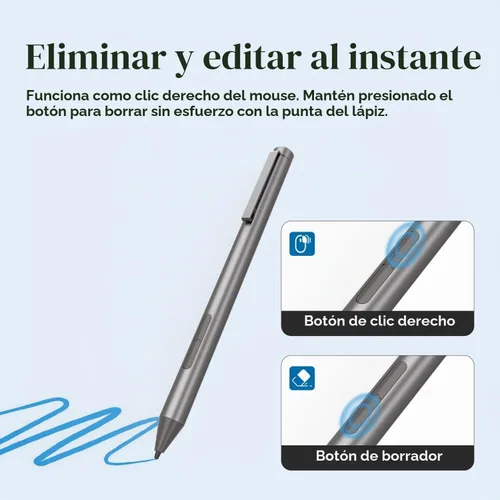 Vista 5 de Surface Stylus Pen para Microsoft Windows MPP, 3000 horas de duración