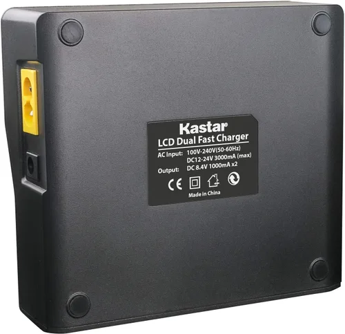 Vista 3 de Kastar Paquete de 4 baterías y LCD cargador rápido dual para Leica 724117 733269 733270 T733270 772806 Leica GEB70 GEB90 GEB111 GEB171 GEB211 GEB212