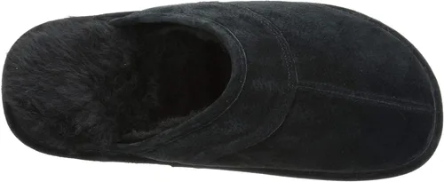 Vista 5 de Lamo Zapatilla Scuff para hombre, color negro