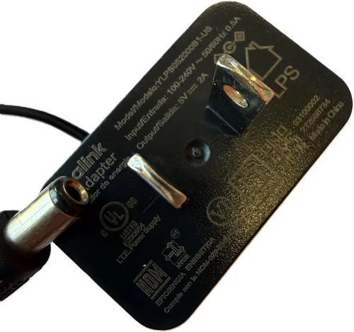 Vista 2 de Adaptador de fuente de alimentación OEM 5V 2A compatible con Yealink YLPS052000C1-US teléfonos SIP T54W T46S T46U T46G T48S T48U T48G T52S T54S T56A