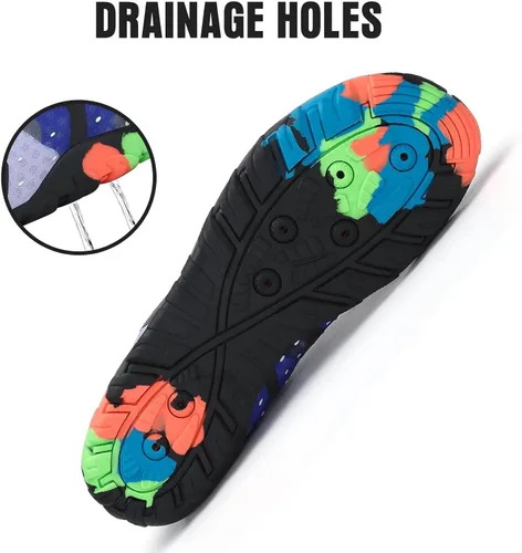 Vista 6 de Seabone Unisex Water Shoes Quick Dry Swim Beach Aqua Shoes for Pool Kayak Surf
