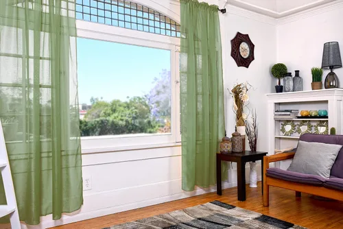 Vista 28 de All American Collection - cortinas Doli transparentes, 2 unidades Blanco