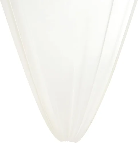 Vista 6 de Cortinas de techo de gasa, 6 paneles de 5 x 15 pies, cortinas de techo beige para boda, tela transparente, cortinas decorativas para eventos