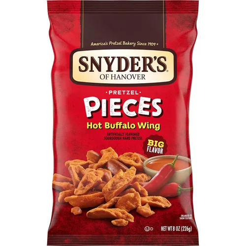 Vista 18 de Snyder's of Hanover Hot Buffalo Wing - Piezas de pretzel de 8 onzas