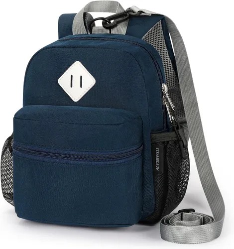 Vista 40 de Mochila para niños pequeños STEAMEDBUN para niños y niñas, mochila escolar para niños pequeños, Negro, 15 pulg., pequeña, Classic