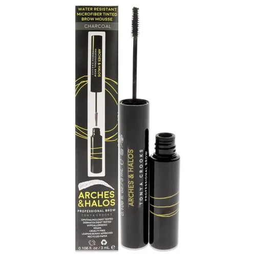 Vista 14 de Arches and Halos - Mousse de microfibra teñida para cejas, moldeador de cejas ricamente pigmentado, bolígrafo de relleno resistente al agua, vegano