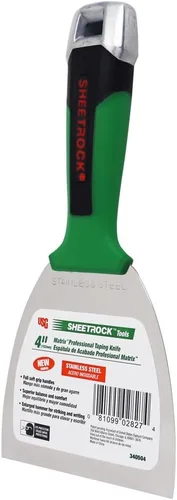 Vista 3 de USG Sheetrock MATRIX - Cuchillos profesionales para juntas (4 pulgadas, acero inoxidable)