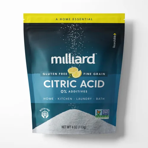 Vista 10 de ácido cítrico Milliard, 1 libra 100% Grado Alimenticio Puro SIN-OMG (1 libra)