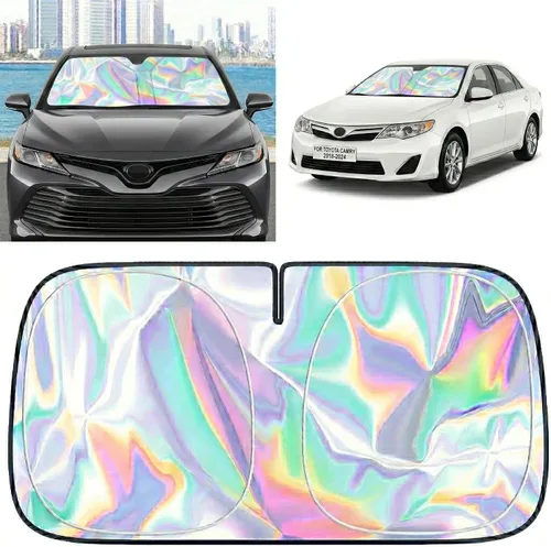 Vista 25 de Parasol para parabrisas BMW X1 E84 2016-2026 – Cubierta plegable para parabrisas X1 E84, accesorios para proteger el coche de los rayos del sol