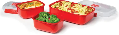 Vista 9 de Sistema 1153 Microondas Heat & Eat, rojo