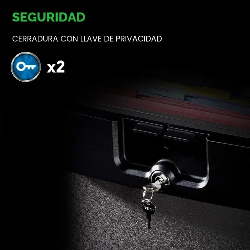 Vista 4 de SentrySafe Caja fuerte ignífuga e impermeable, carpeta de archivos y caja