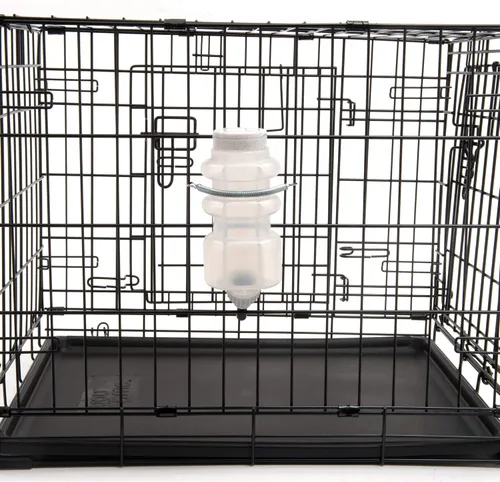Vista 5 de Botellas de agua sin goteo Lixit de llenado superior para perros. (16 FL Oz (Paquete de 1), Blanco)
