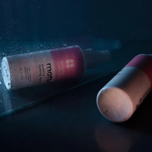 Vista 7 de Spray fijador de maquillaje mate El bloqueo matificante en la niebla de maquillaje se mantiene fresco todo el día Añade brillo a tu look