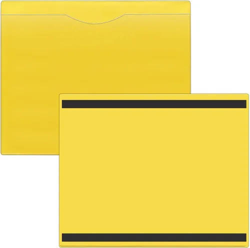 Vista 7 de StoreSMART FJ85STCM-5 - Archivador con parte trasera magnética, 5 unidades, plástico transparente, resistente, resistente