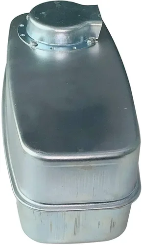 Vista 4 de Silenciador de doble entrada para MTD 951-0616B Cub Cadet LT1018 LT1022 LT1024 RZT22