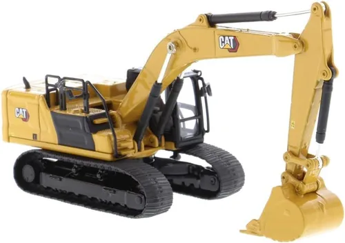 Vista 2 de Diecast Masters Excavadora hidráulica de próxima generación Caterpillar 336 a escala 1:87 Camión coleccionable para gatos y equipos
