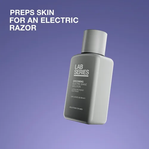 Vista 3 de Lab Series Men's Grooming Effortless Pre-Electric Shave Solution - Electric Shave Lotion - Cools & Refreshes Skin - Skin Care for Men, 3.4 Fl Oz