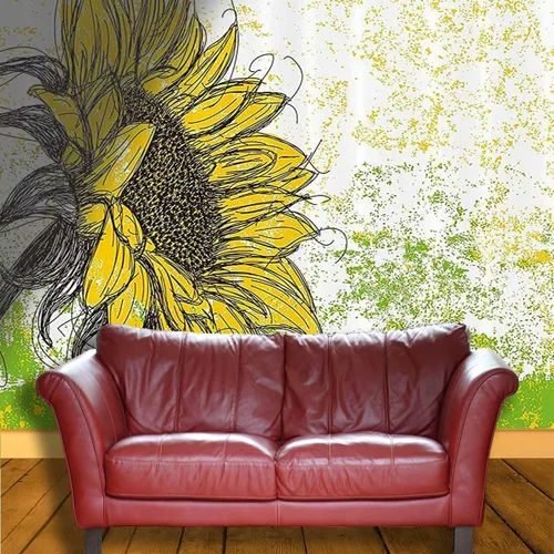 Vista 3 de Elegante papel tapiz de decoración de la naturaleza, tapiz para cocina, decoración de pared, decoración de habitación, fácil de quitar (Ancho) 48
