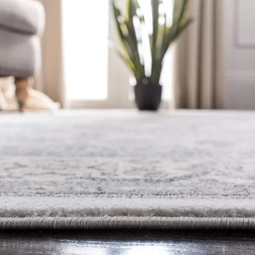 Vista 56 de SAFAVIEH - Colección Isabella, alfombra decorativa - 2'2" x 5', azul y crema, diseño oriental, no desprende pelusa y fácil cuidado, ideal para áreas