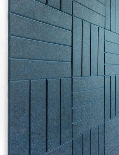 Vista 40 de Paneles acústicos cuadrados de 11.18 pulgadas, paquete de 12 paneles de pared que absorben el sonido, azulejos decorativos de fieltro insonorizados