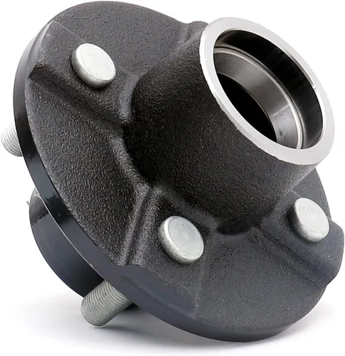 Vista 3 de Kits de rodamientos de cubo de remolque, 4 pernos en cubo circular de 4 pulgadas, apto para eje de 2,000 libras, con rodamientos de diámetro