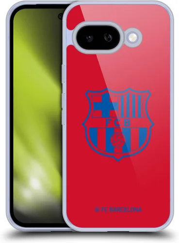 Vista 46 de Head Case Designs Funda de gel con licencia oficial del FC Barcelona Barca Crest Patterns [protección de grado militar] compatible con Google Pixel 3