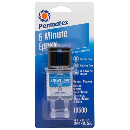 Vista 7 de Permatex 84101 PermaPoxy 5 Minute Epoxi de uso general, 0.84 oz.