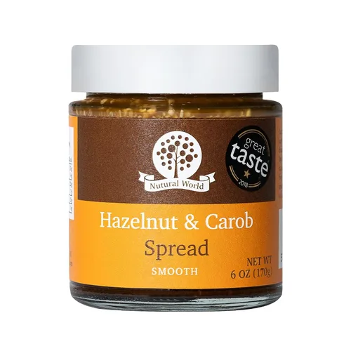 Vista 9 de Nutural World - Crujiente Avellana y Algarroba para untar 6 Oz (6.00 oz)