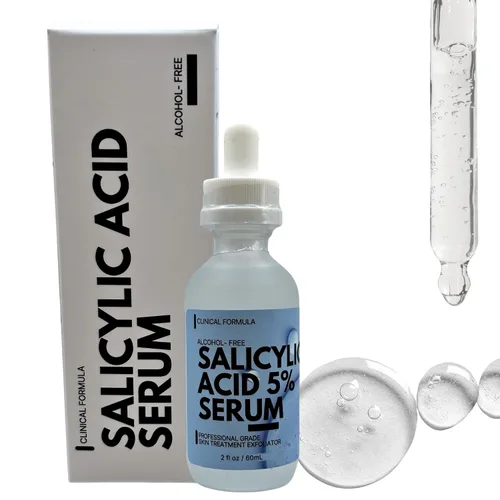 Vista 9 de Solución de suero de ácido salicílico al 20% 2 fl oz Fórmula de dos ingredientes, sin perfume High concentration formulation, minimal ingredient