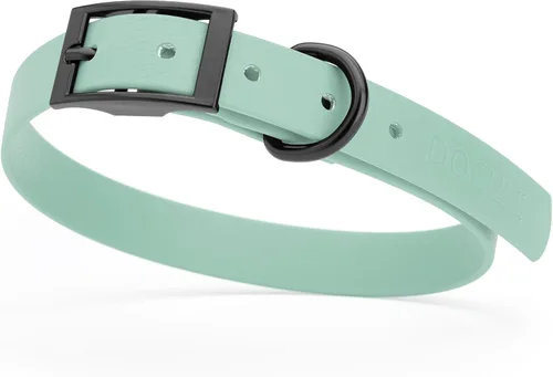 Vista 119 de Dogline Biothane - Collar impermeable para perro con hebilla de liberación rápida, resistente cincha de nailon recubierta con resistente y a prueba